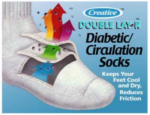 Double Lay-R Diabetic Socks - Circulation Socks